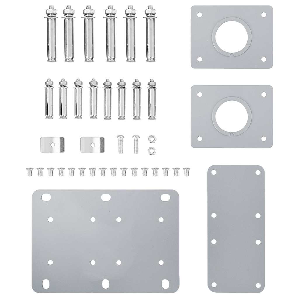 Infällbar sidomarkis röd 160x600 cm
