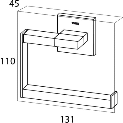 Tiger Toalettrullehållare Items Krom 281520346