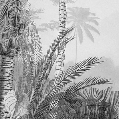 Komar Fototapet Lac Tropical Black & White 200x270 cm