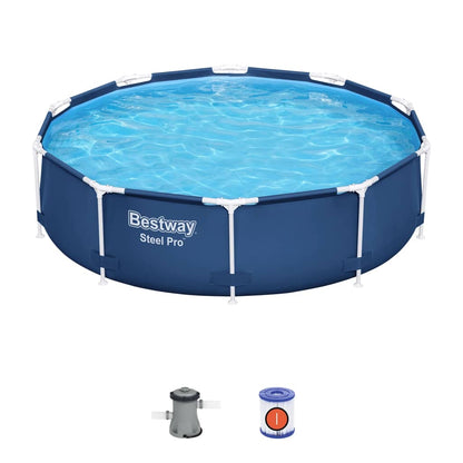 Bestway Pool med stålram Steel Pro 305x76 cm