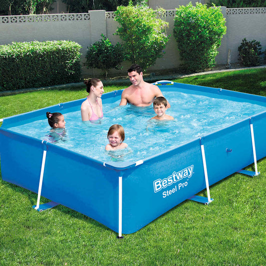 Bestway Pool med stålram Steel Pro 259x170x61 cm 56403