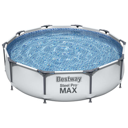 Bestway Pool med stålram Steel Pro MAX med tillbehör 305x76 cm