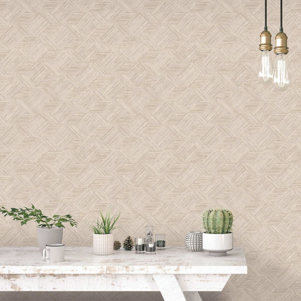 Tapet Evergreen Wicker Natural beige