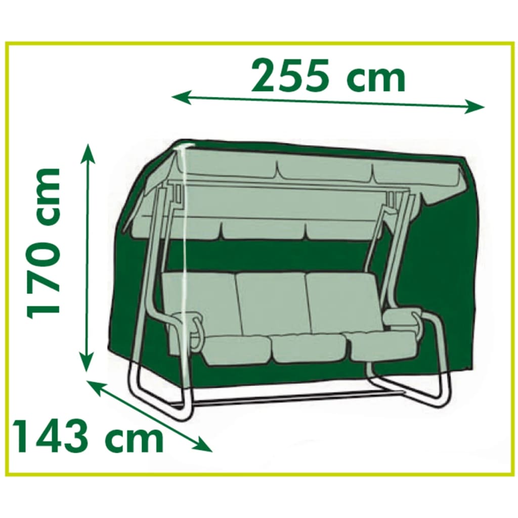 vidaXL Överdrag till hammock 255x170x143 cm