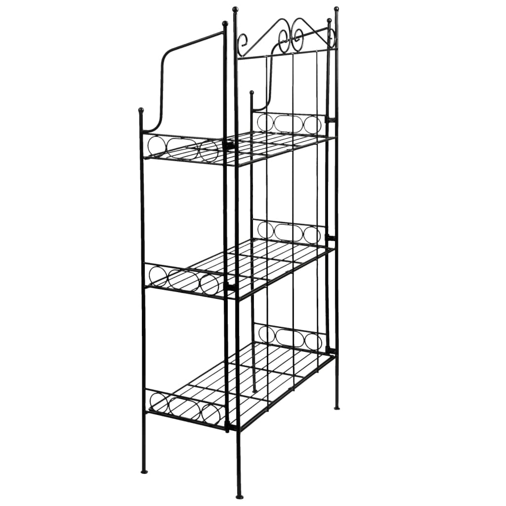 Esschert Design Étagère med 3 hyllplan L