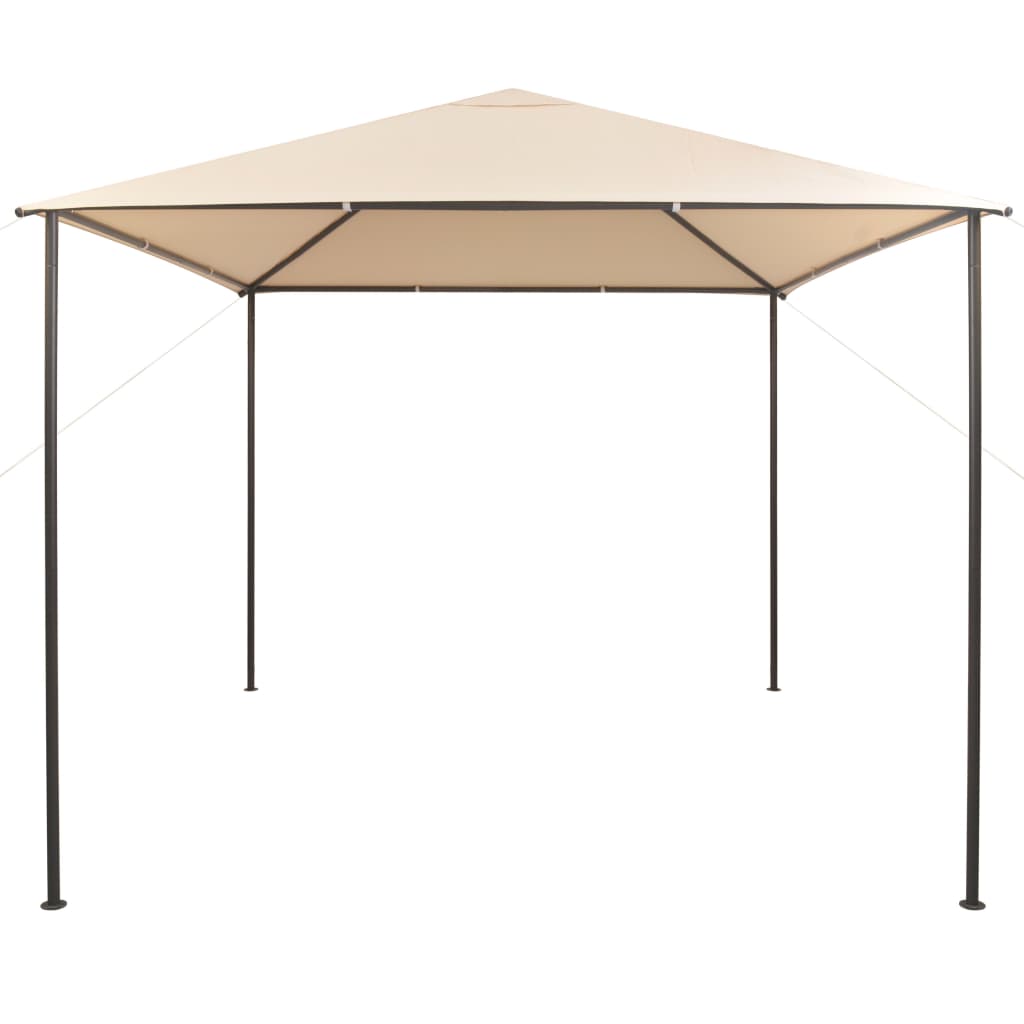 Paviljong 3x3 m stål beige