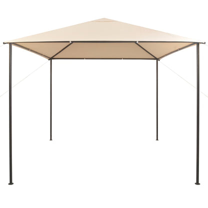 Paviljong 3x3 m stål beige