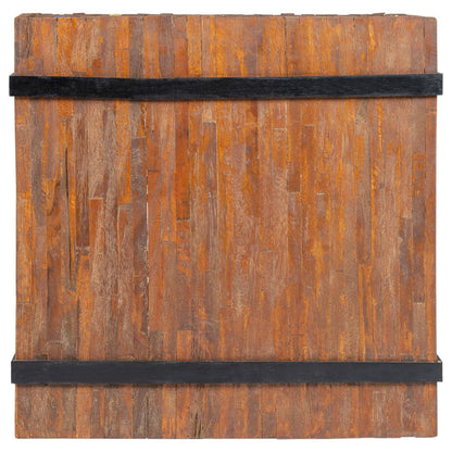 Sidobord teak 60x60x38 cm