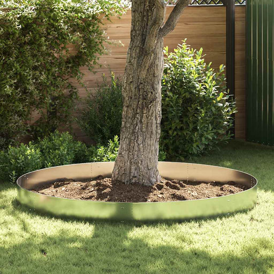 Rabattkanter 15 st galvaniserat stål 100x20 cm