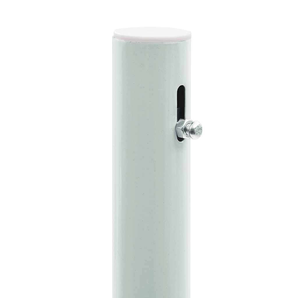 Infällbar sidomarkis 160 x 500 cm gräddvit