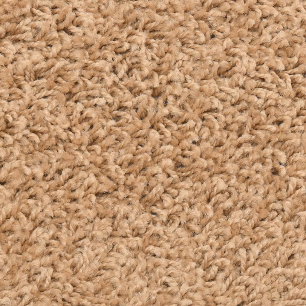 Trappstegsmattor 15 st beige 56x17x3 cm