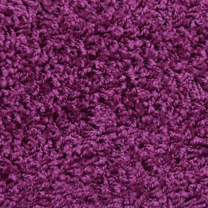 Trappstegsmattor 15 st violett 65x21x4 cm