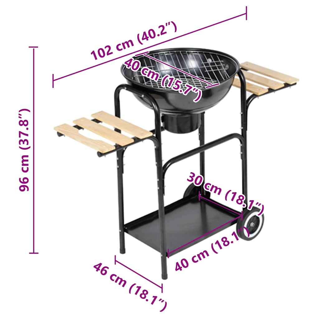 Klotgrill Louisiana ø44 cm