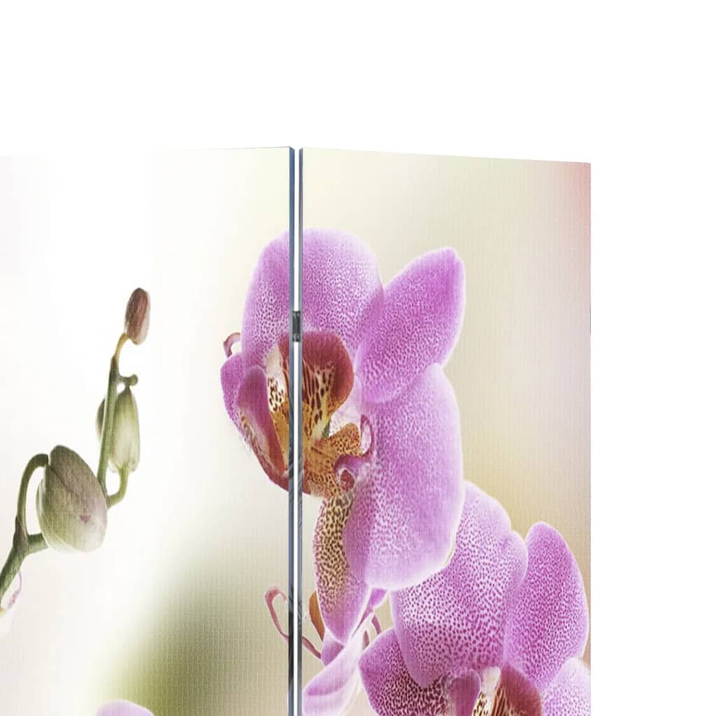 Vikbar rumsavdelare 120x170 cm blomma