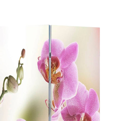 Vikbar rumsavdelare 217x170 cm blomma