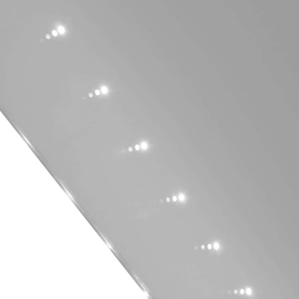 Badrumsspegel med LED-lampor 60 x 80 cm (L x H)