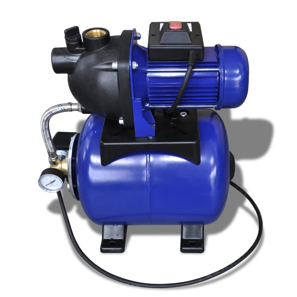 Vattenpump elektrisk 1200W blå