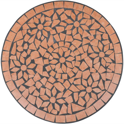 Cafébord terrakotta 60 cm mosaik