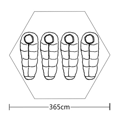 4-mannatält grön