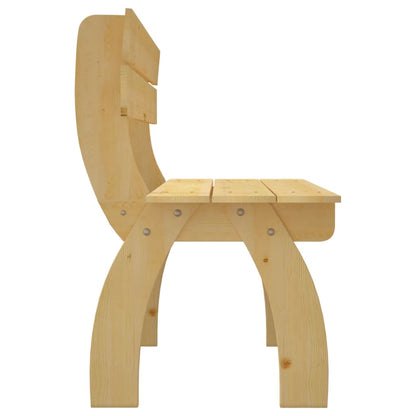 Trädgårdsbänk 150 cm impregnerad furu