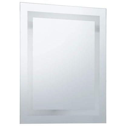 Badrumsspegel LED med touch-sensor 50x60 cm