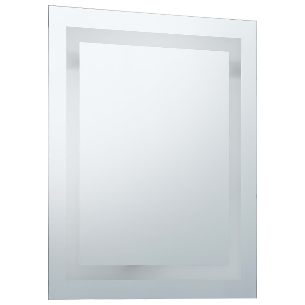 Badrumsspegel LED med touch-sensor 60x80 cm