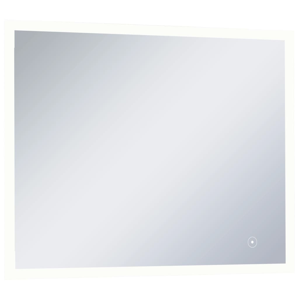 Badrumsspegel LED med touch-sensor 80x60 cm