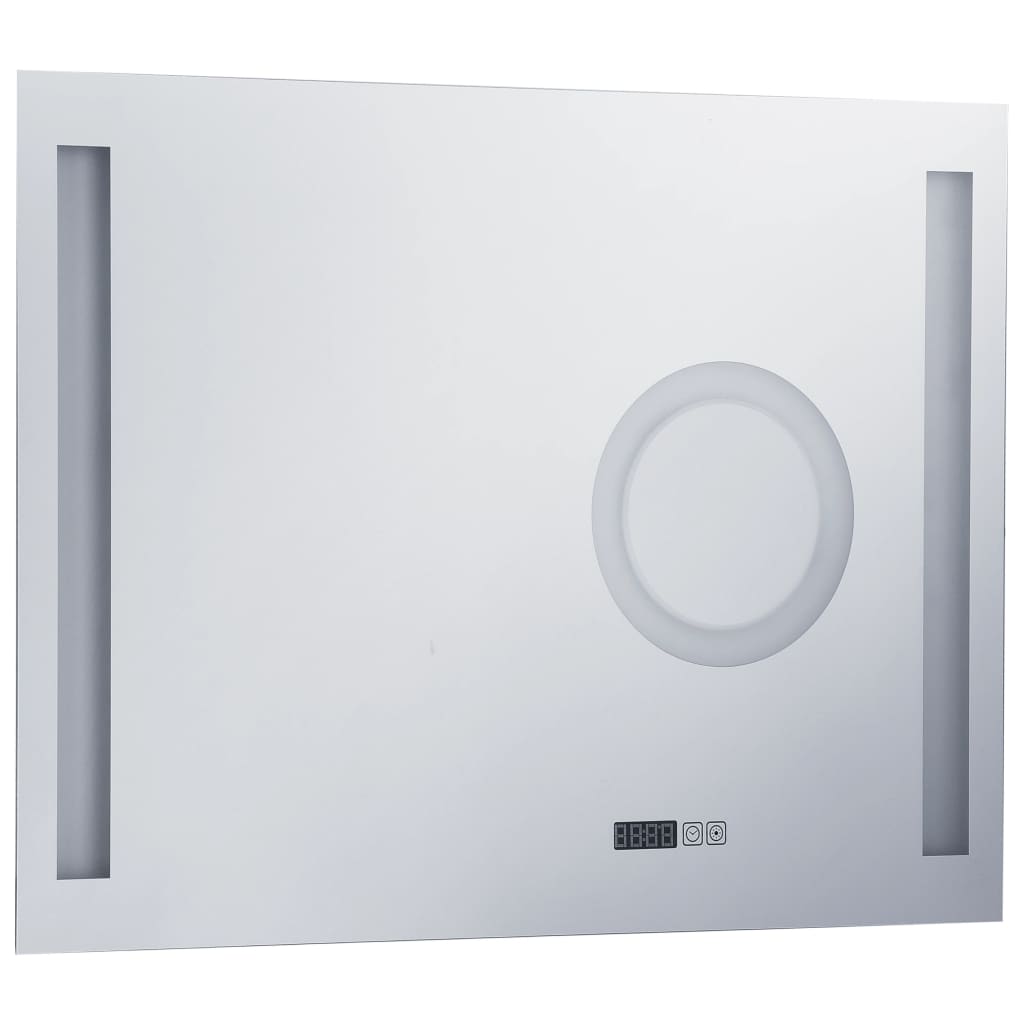 Badrumsspegel LED med touch-sensor 80x60 cm