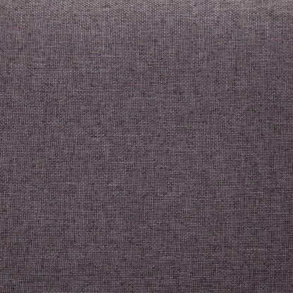 Bänk med förvaringsutrymme 116 cm taupe polyester