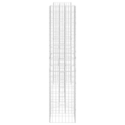 Planteringsgabion H-formad stål 260x40x200 cm