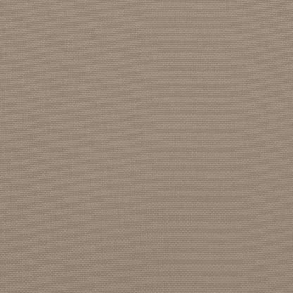 Stolsdynor 4 st taupe 120x50x3 cm tyg