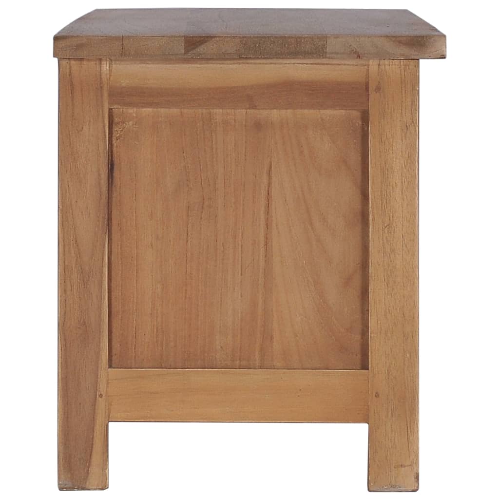 TV-bänk 90x30x35 cm massiv teak