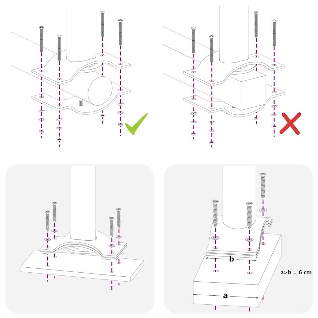 Infällbar sidomarkis 160x300 cm blå