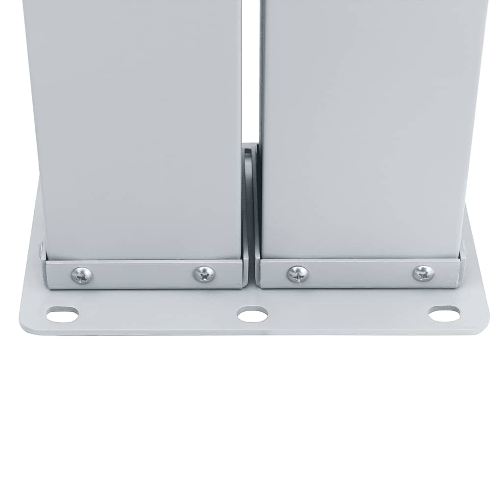 Infällbar sidomarkis antracit 120x600 cm