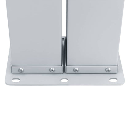 Infällbar sidomarkis antracit 120x600 cm