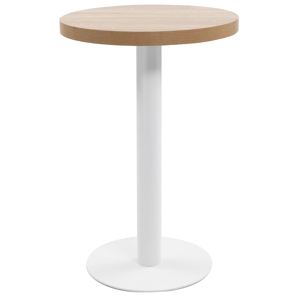 Bistrobord ljusbrun 50 cm MDF