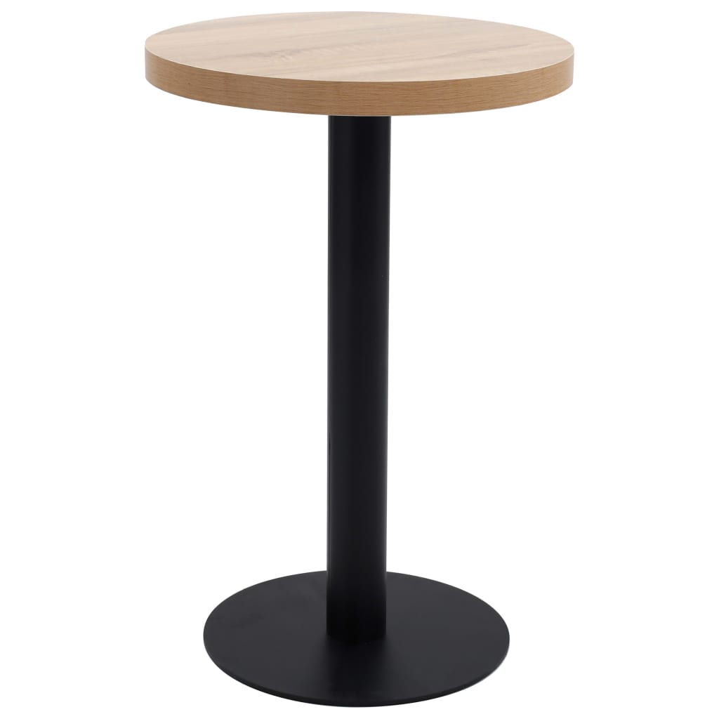 Bistrobord ljusbrun 50 cm MDF