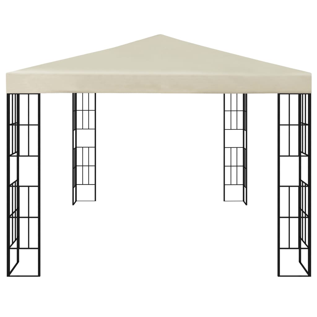 Paviljong 3x4 m gräddvit