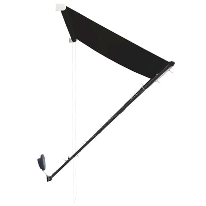 Markis med LED 300x150 cm antracit