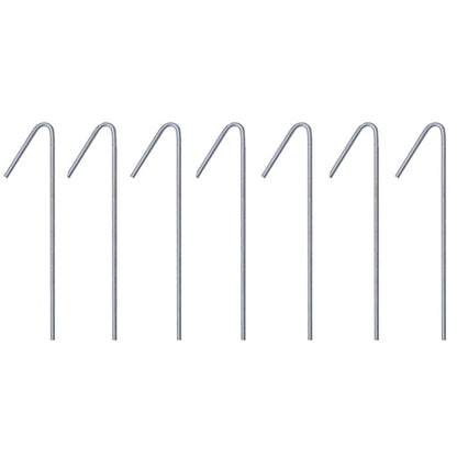 Hopfällbart partytält 2x2 m stål blå