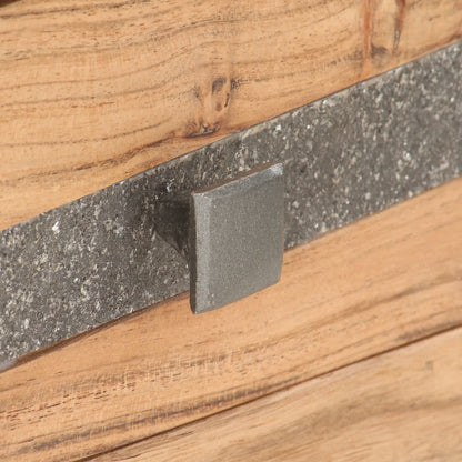 Konsolbord 90x30x75 cm massivt akaciaträ