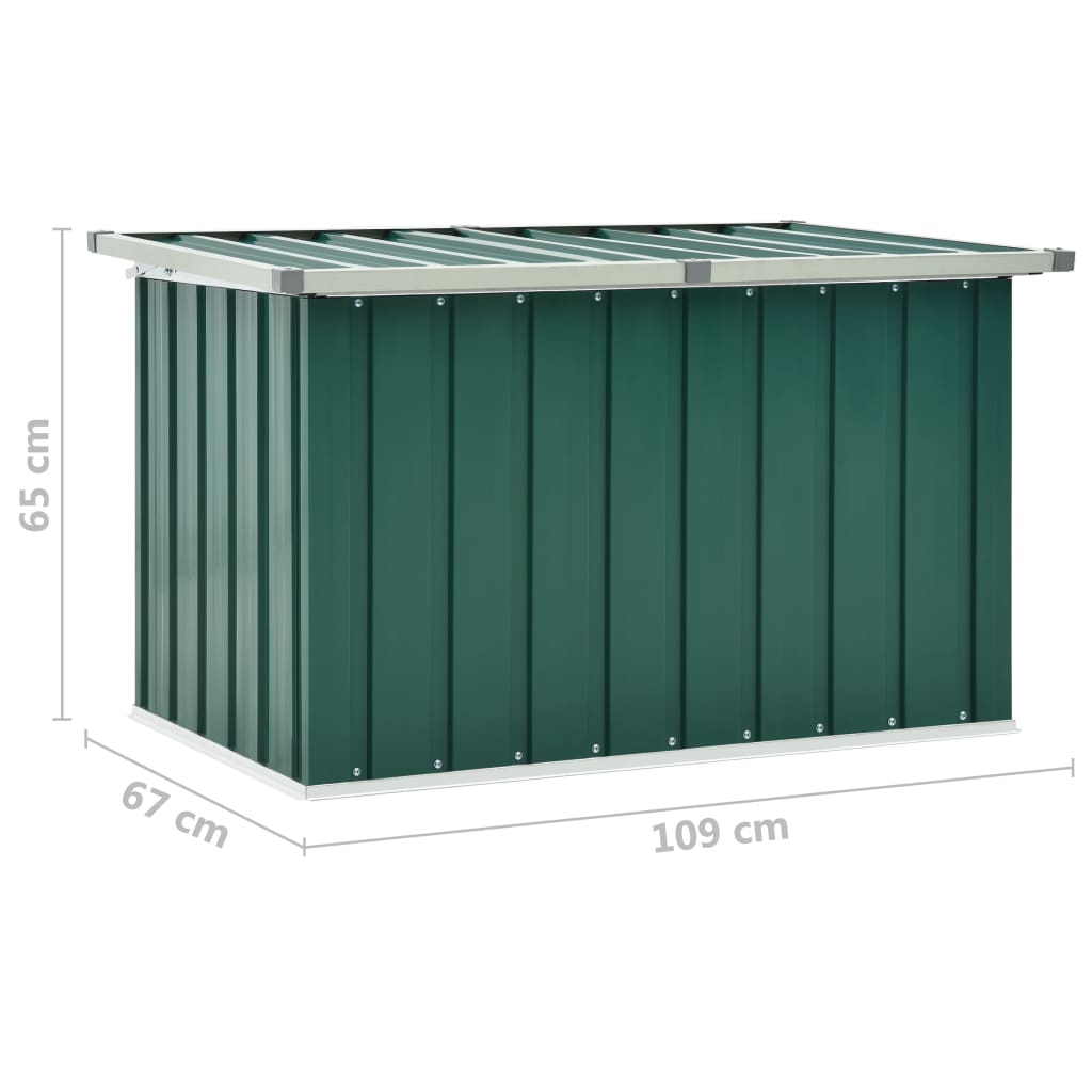 Dynbox grön 109x67x65 cm