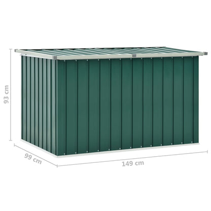 Dynbox grön 149x99x93 cm