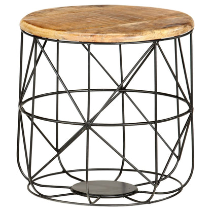 Soffbord 2 st massivt mangoträ