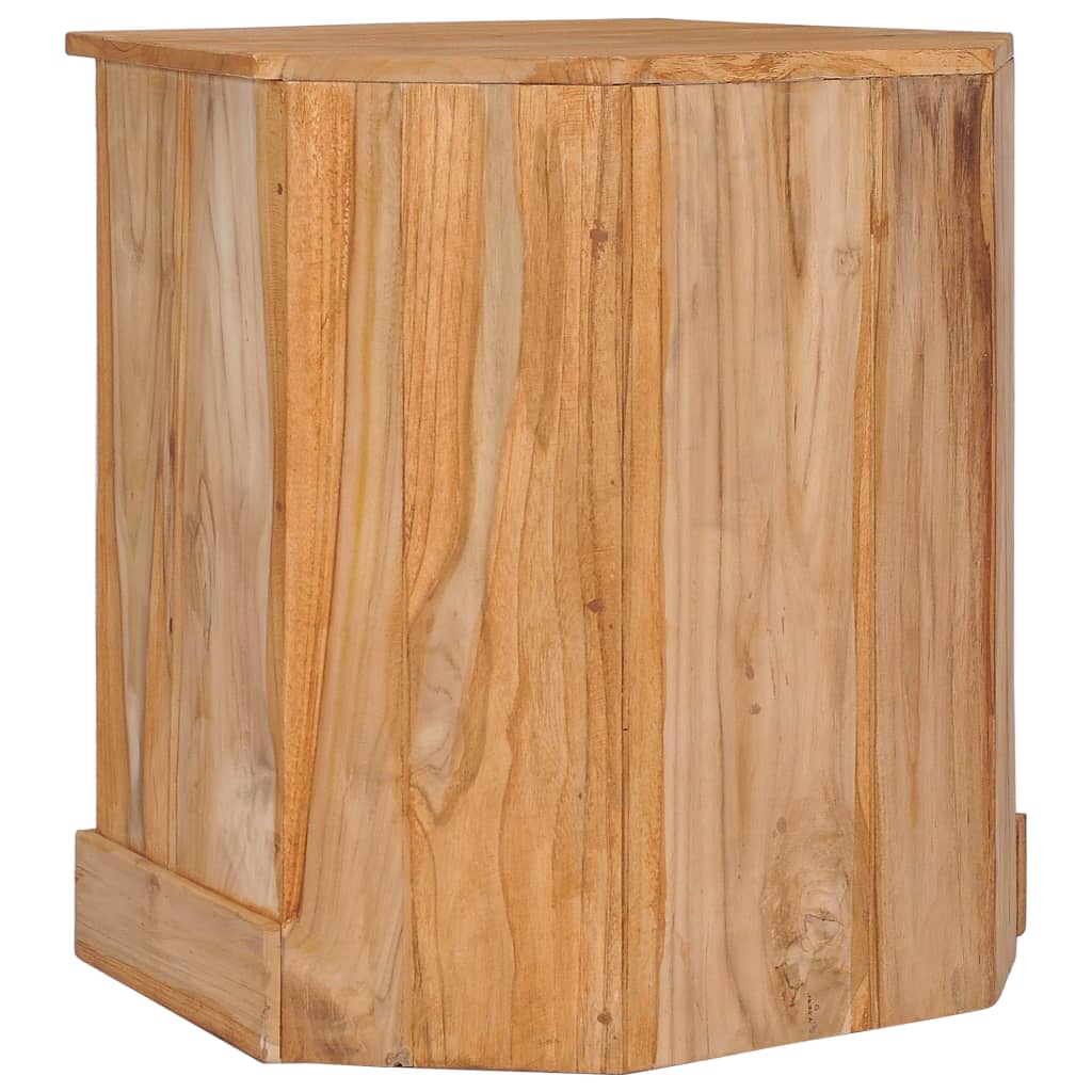 Hörnskänk 60x45x60 cm massiv teak