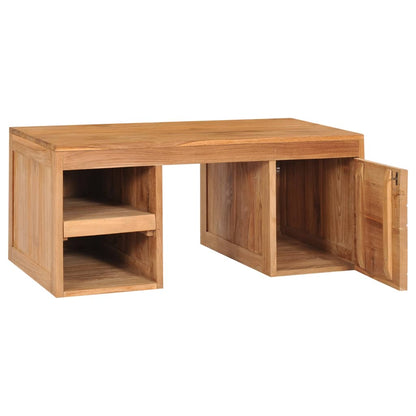 Soffbord 90x50x40 cm massiv teak