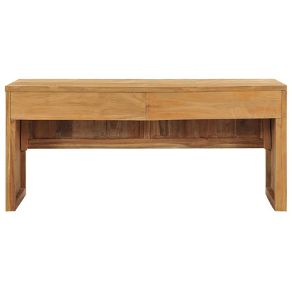 TV-bänk 100x35x45 cm massiv teak