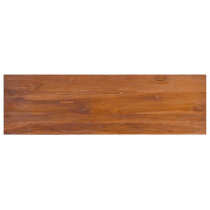 TV-bänk 100x30x40 cm massiv teak