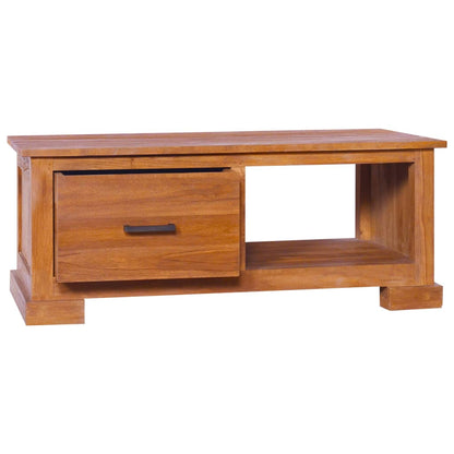 TV-bänk 90x50x37 cm massiv teak