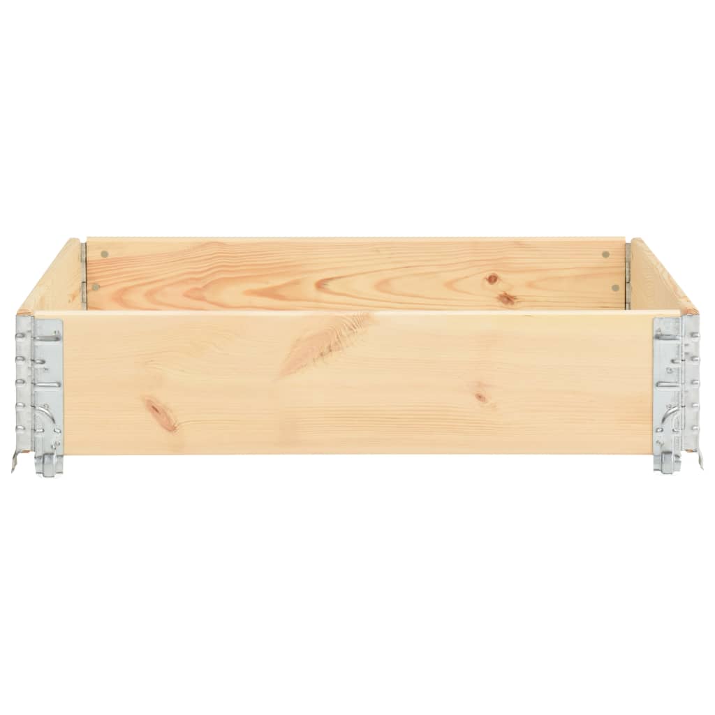 Upphöjd odlingsbädd 100x100 cm massiv furu
